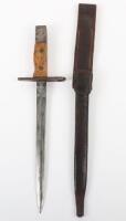 Scarce Japanese Dutch 1895 Converted Bayonet