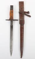 Scarce Japanese Dutch 1895 Converted Bayonet