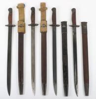 4x Australian WW2 1907 Bayonets