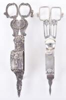 A pair of Scottish silver snuffers, by Robert Gray & Sons, Glasgow, 1820