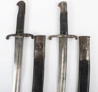 2x British 1856 Yataghan Bayonets