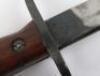 Rare Indian Pattern 1907 Hook Quillon Bayonet - 4