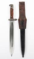 Scarce Ulster Volunteer Force (U.V.F) Marked Austrian M-1904 Mannlicher Bayonet