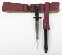 British L1A4 Bayonet of the Parachute Regiment