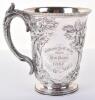A Victorian silver cup, by John & Edward Barnard - 3