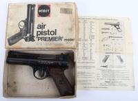 Webley & Scott “The Webley Premier” .22 Air Pistol