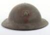 WW1 American 5th Brigade US Marine Corps (U.S.M.C) Steel Helmet Shell