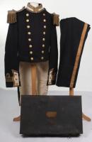 WW2 Royal Navy Full Dress Uniform of Captain Ralph Cyril Medley DSO OBE RN