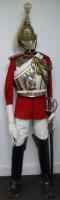 Impressive Full Ceremonial Uniform, Headdress and Accoutrements of an Early Elizabeth II Period Life Guard Trooper