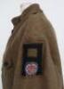 WW1 American Tunic and Steel Helmet of the Advance Sector Supply - 9