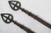 Pair of 18th/19th Century Military Standard Poles - 4