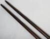 Pair of Household Cavalry Standard Poles - 7
