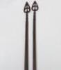 Pair of 18th/19th Century Military Standard Poles - 6