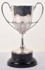 An early 20th century silver trophy cup on stand, by James Dixon & Sons, Sheffield 1911,