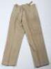 WW2 British Officers Tropical Uniform Grouping - 19