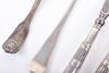 Ten pieces of 19th century flatware items - 5