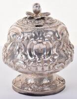 A George III silver mustard pot, by George Knight, London 1816