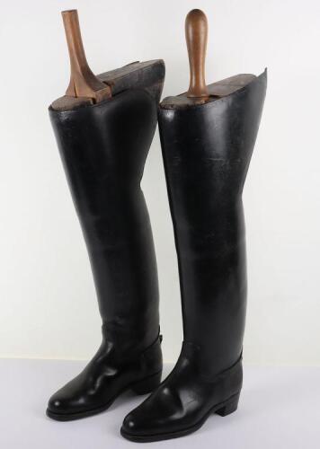Superb Pair of Household Cavalry Troopers Ceremonial Boots