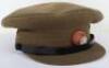 Scarce WW2 11th or 12th (Queens Westminster) Battalion Kings Royal Rifle Corps Officers Service Dress Peaked Cap - 3