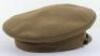 Scarce WW2 11th or 12th (Queens Westminster) Battalion Kings Royal Rifle Corps Officers Service Dress Peaked Cap - 6