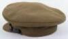 Scarce WW2 11th or 12th (Queens Westminster) Battalion Kings Royal Rifle Corps Officers Service Dress Peaked Cap - 7