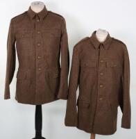 2x British 1922 Pattern Service Dress Tunics