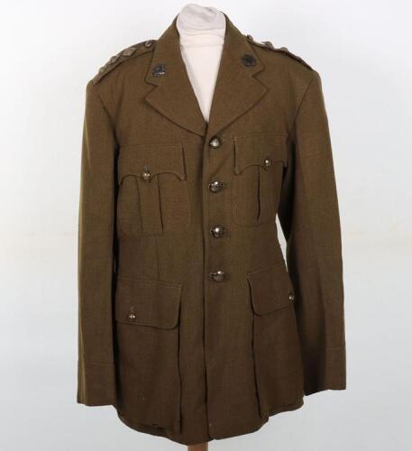 WW2 Royal Indian Army Service Corps Officers Service Dress Tunic