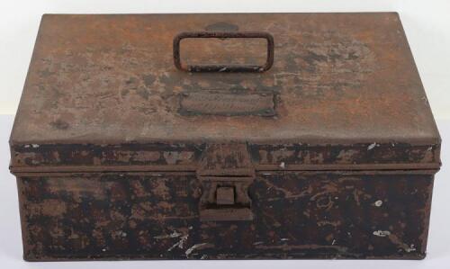 Victorian 1st Life Guards Officers Accoutrements Tin
