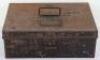 Victorian 1st Life Guards Officers Accoutrements Tin