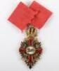 Austria, Order of Franz Joseph , Civil Division, Commanders Neck Badge - 7
