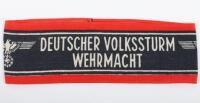 WW2 German Deutsche Volkssturm Armband