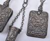 Two sets of silver teaspoons, James Beebe 1824 and James Deakin & Son 1922 - 18