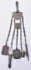 Two sets of silver teaspoons, James Beebe 1824 and James Deakin & Son 1922 - 22