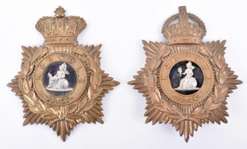 Victorian Norfolk Regiment Other Ranks Helmet Plate