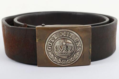 WW1 German Prussian Belt and Buckle