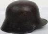 WW1 Battlefield Recovered Trench Body Armour Set (Sappenpanzer) and Steel Hemet with Brow Plate (Stirnpanzer) - 17