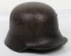 WW1 Battlefield Recovered Trench Body Armour Set (Sappenpanzer) and Steel Hemet with Brow Plate (Stirnpanzer) - 18