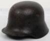 WW1 Battlefield Recovered Trench Body Armour Set (Sappenpanzer) and Steel Hemet with Brow Plate (Stirnpanzer) - 19