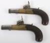 Pair of Boxlock Percussion Pocket Pistols c.1830 - 8