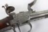 Unusual Belgian or French Copy of an English Boxlock Flintlock Travelling Pistol c.1780 - 2