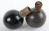 Inert WW1 French Model 1914 Ball Grenade - 3
