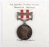 Historically Important Indian Mutiny Medal Awarded to a Captain in the Bengal Engineers who Served Under General Havelock During the First Relief and Second Defence of Lucknow, Was Wounded on the Day the Residency was Finally Relieved by Sir Colin Campbel