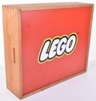 1960’s Lego Wooden Storage Box