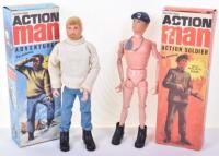 Two Boxed Original Action Man Dolls