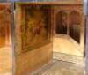 Early cupboard style wooden dolls house with interesting interior features, English, mid-19th century, - 5