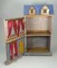 Moritz Gottschalk blue roof dolls house, German circa 1890, - 2