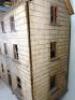 A good, early painted wooden Irish Town three storey Dolls House, Irish 1840s/50s, - 4