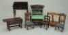 Waltershausen bureau, dressing table and chair, German 1880s/90s, - 2