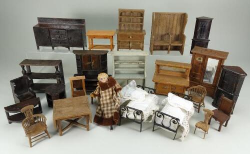 Collection of Dolls house furniture,