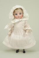 Rare Kestner 121 all-bisque doll, German circa 1895,